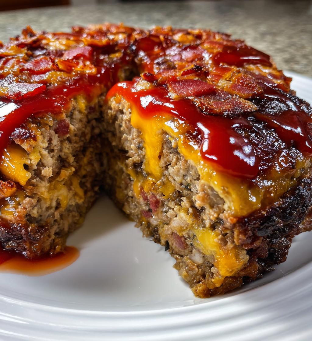 Bacon Cheeseburger Köttfärslimpa - detail 1