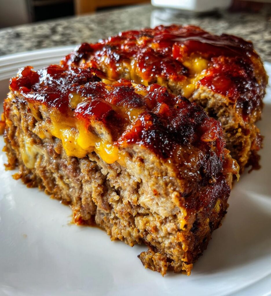 Bacon Cheeseburger Köttfärslimpa