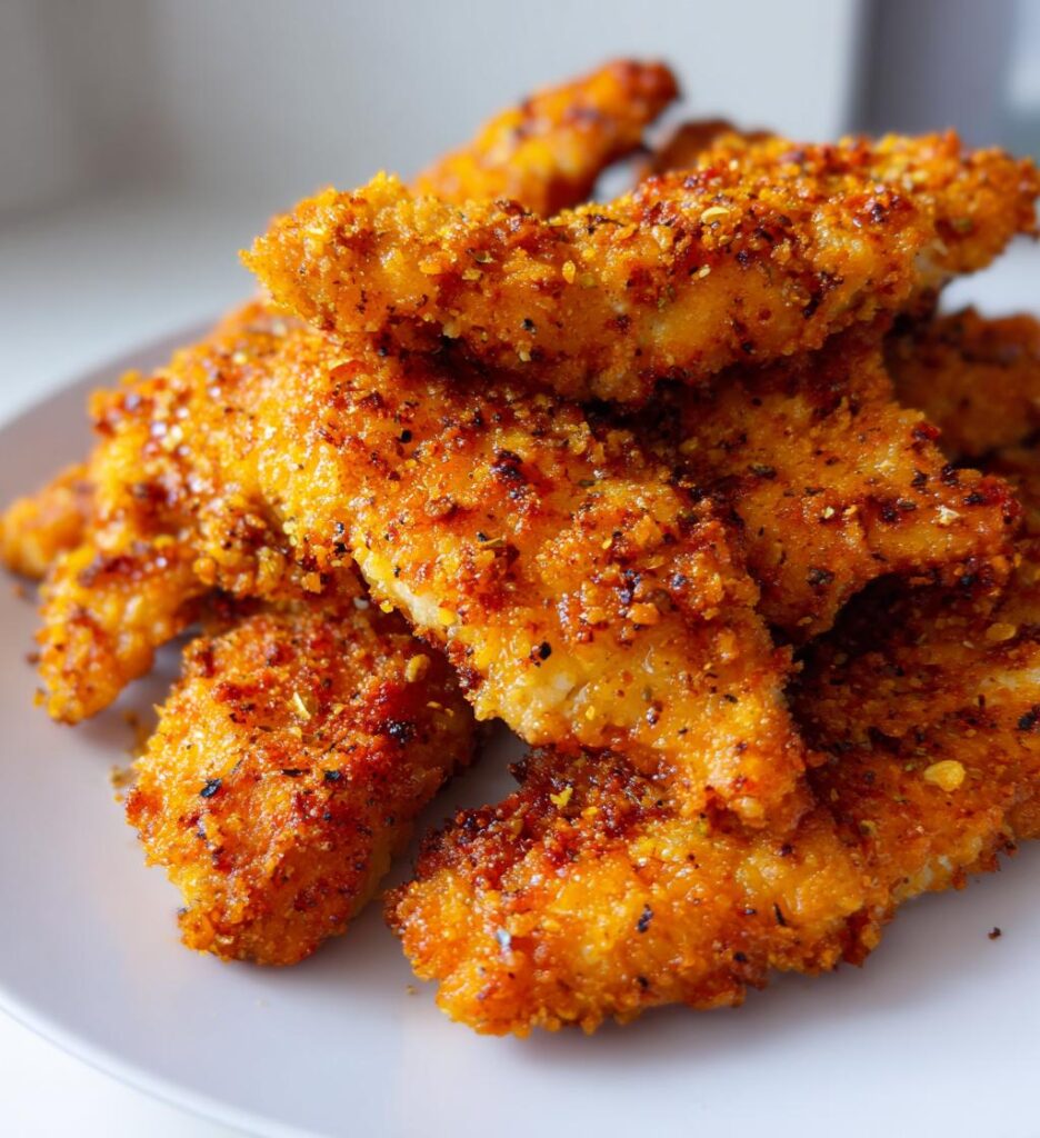 Crispiga Kycklingtender i Luftfritös