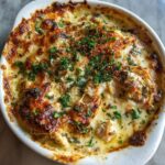 Gratinerad krabba med ost