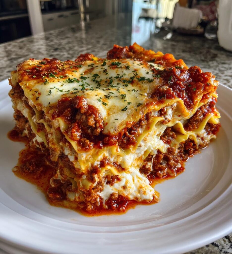 Klassisk nötköttslasagne