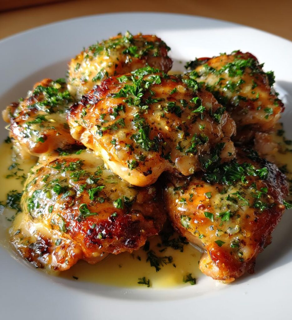 Krämiga vitlökssmörkycklinglår