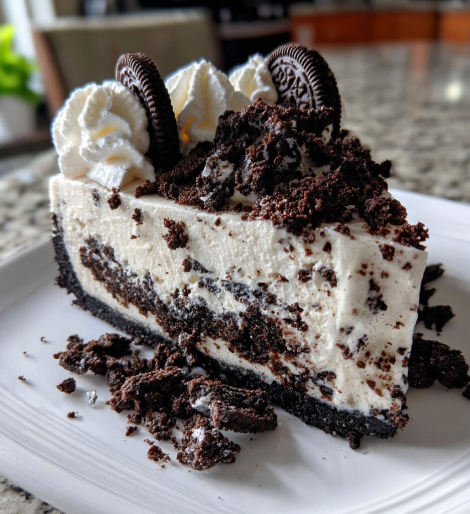 Oreo-kaka utan gräddning