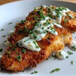 Panerad rödspätta med remouladsås