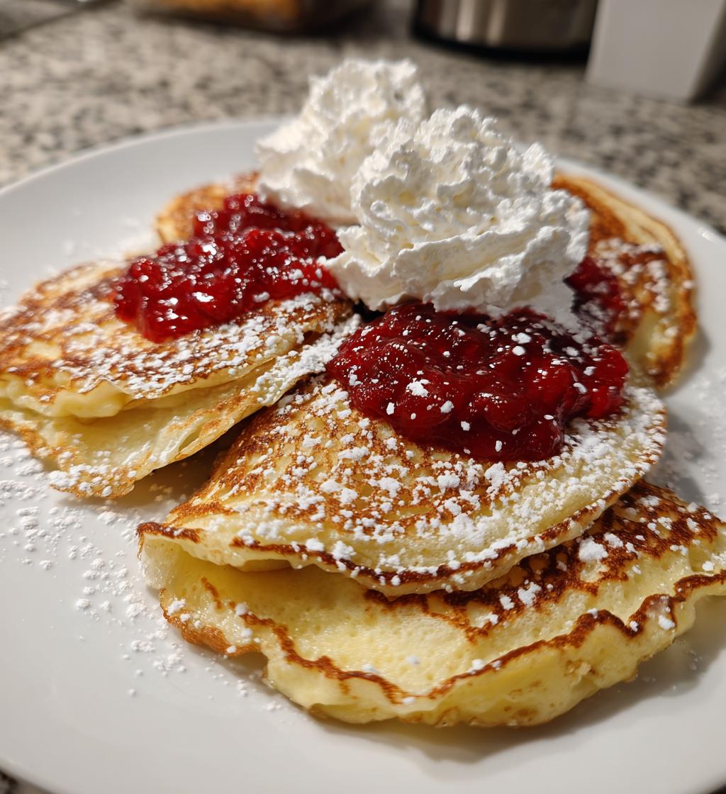 Svenska Pannkakor med Lingonsylt - detail 1