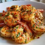 Vitlökssmör räkor