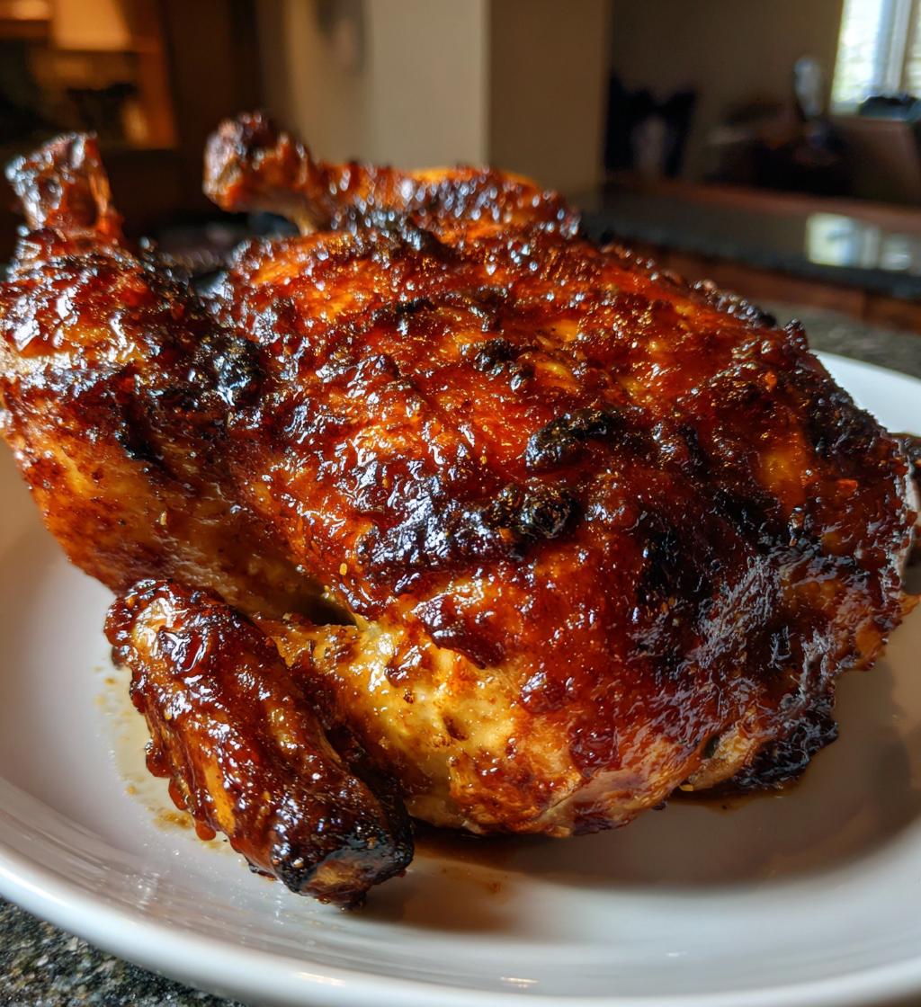 barbecuekyckling i slow cooker