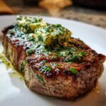 ryggbiff med örtsmör